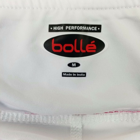 Bolle High Performance Pink White Stripe Athletic Skirt W/Shorts Womens Medium - Picture 5 of 14